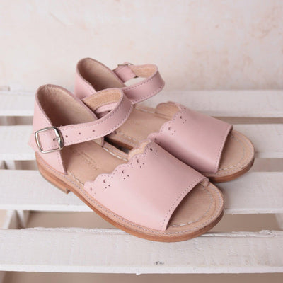 MK22735 - Bloom Sandals Blush [Children's Leather Sandals]