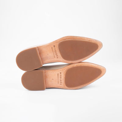 MK22910  - Rumi Flats Bone [Women's Leather Shoes]