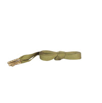 MK22OLIVE - Handcrafted Laces - Olive Cotton Green