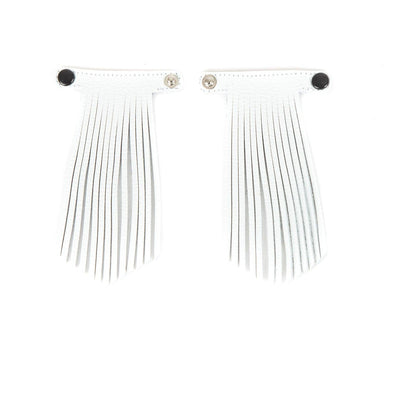MK2410 - Kickers Tassels Set - White [Leather Accessory]