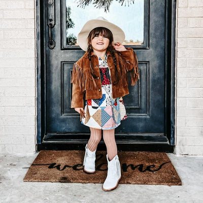 MK2410 - Kickers Tassels Set - White [Leather Accessory]