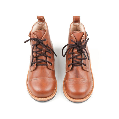 MK700 - Heirloom Classic Boots Brown [Children Leather Boots]