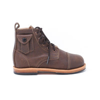 MK702 - Heirloom Classic Boots Café [Children Leather Boots]