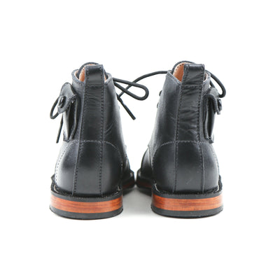 MK866 - Heirloom Classic Boots Black [Children Leather Boots]
