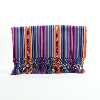 MM21028 - Rainbow Rebozo Throw Felicidad