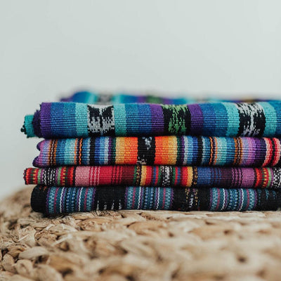 MM21029 - Rainbow Rebozo Throw Promesa