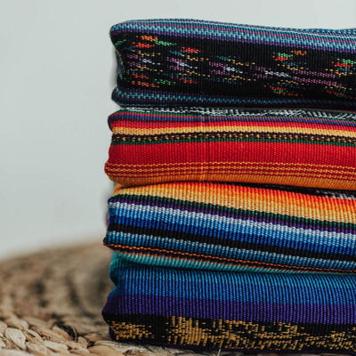 MM21029 - Rainbow Rebozo Throw Promesa