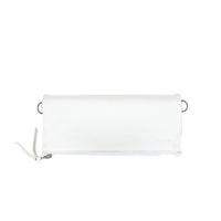 MM21231 - All Leather Envelope Wallet - White