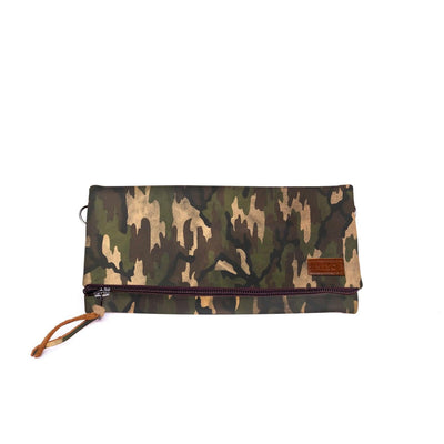 MM21232 - All Leather Envelope Wallet - Camo