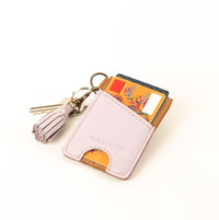 MM21580 - All Leather Card Wallet - Lavander