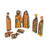 MM2191-1 - Handmade Wooden Nativity Set Large