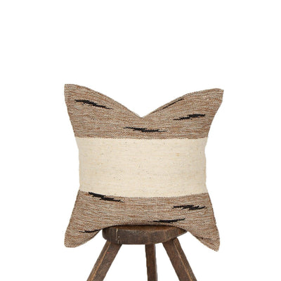 MMPC1001 - Pillow Cover Brown, Cream, and Black