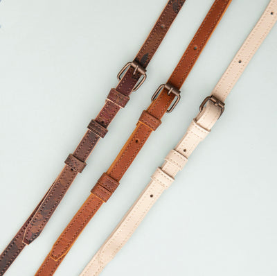 MM21475 - Custom Leather Crossbody Belt For Envelope Wallet [Women's Leather Belt]