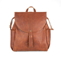 WMK22562-LG - Leather Custom Backpack - LARGE