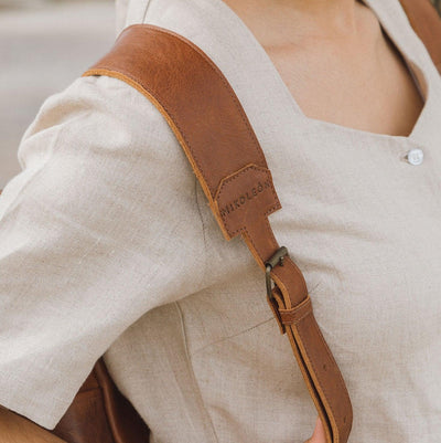 WMK22562-LG - Leather Custom Backpack - LARGE