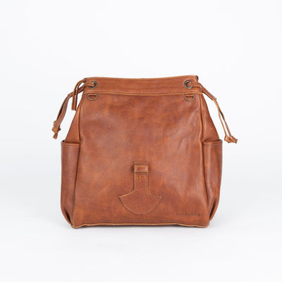 WMK22562-MD - Leather Custom Backpack - MEDIUM