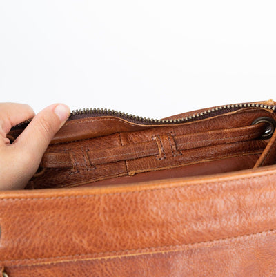 WMK22562-MD - Leather Custom Backpack - MEDIUM