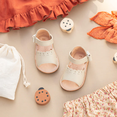 WMK22840 - Baby Bloom Sandals Bone