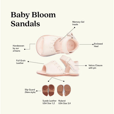 WMK22840 - Baby Bloom Sandals Bone